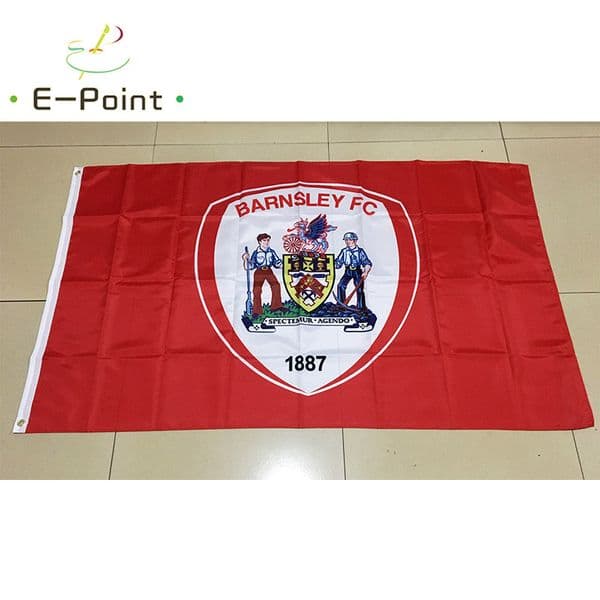 England Barnsley FC 35ft 90cm150cm Polyester EPL flag Banner decoration flying home garden flag Festive gifts