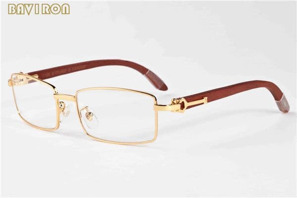 with box 2020 fashion mens sunglasses wood legs sport buffalo horn glasses gold silver full rimmed female sunglasses lunettes gafas de sol