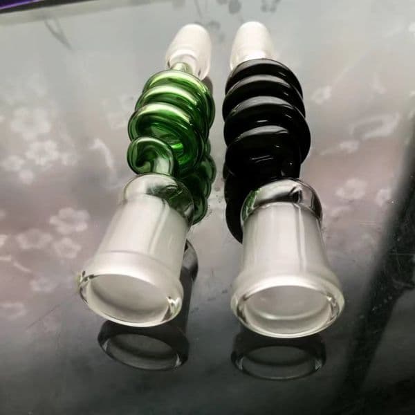 Smoking pipes hookah Oil Burner Pipe Smokings Glass Bowl Color Spiral Adapter