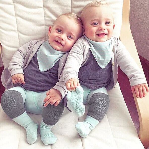 2026 New New Cotton cologne Knee Pads Protector Kids Crawling Elbow Perfume Cushion perfume Anti Cologne Slip Crawl Children Short Kneepad Infants Baby Kneecap