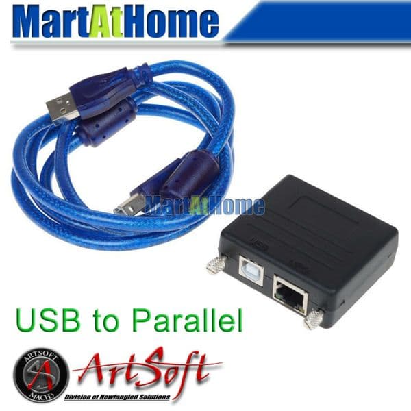 CNC USB to Parallel Mach3 Controller Interface Converter for Laptop Notebook #SM762 @SD