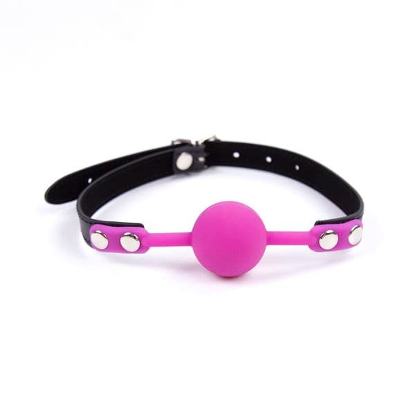 VIP Love Breathable Black Silicone Mouth Gag Lockable Adjustable Belt Slave Training Bondage Gear Sex Product 17418