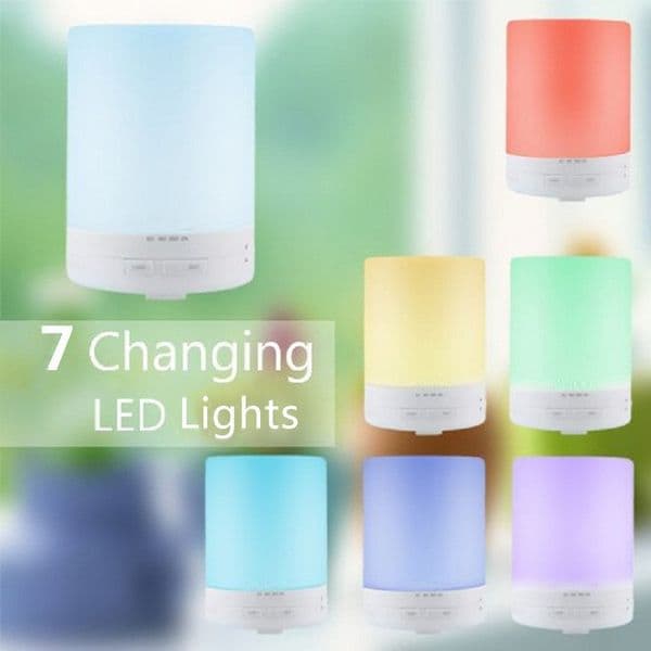 2026 New New Ultrasonic Aroma outdoor Diffuser Life Appliances Color-Changing Outdoor 300Ml Aromatherapy Air Humidifier Night Light Purifier Auto Shut Off Diffu