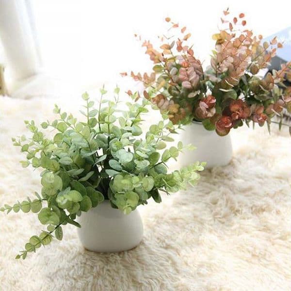 2-color hand-made holly leaf green plant silk flower bride bouquet or wedding family party holiday decoration