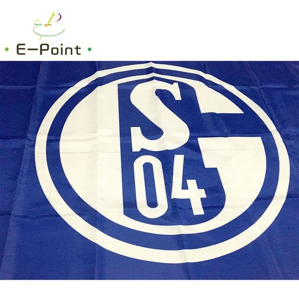 FC Schalke 04 Flag 35ft 90cm150cm Polyester flags Banner decoration flying home u0026 garden Festive gifts L260603