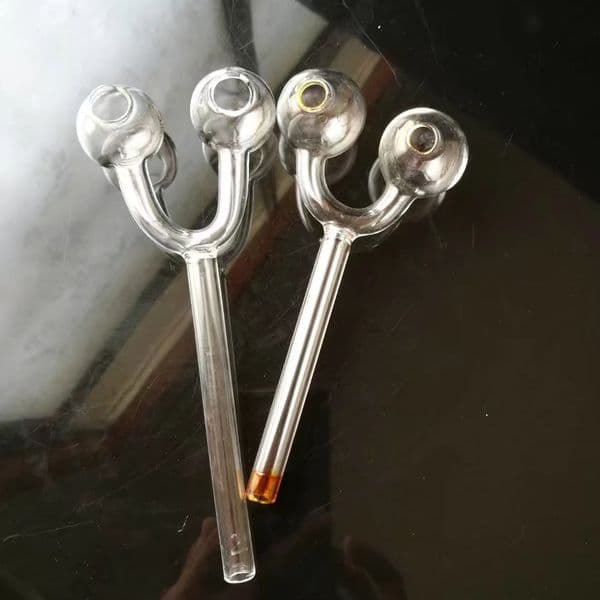 Smoking pipes hookah Oil Burner Pipe Smokings Glass Bowl Spray color slingshot burner
