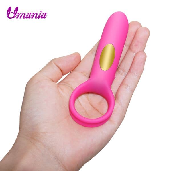 2026 New Rechargeable 10 Modes Strong Vibrating Cock Ring Waterproof Silicone Clitoral Bullets Vibrator Couple Sex Toys For Men Y1892106 Free Shipping