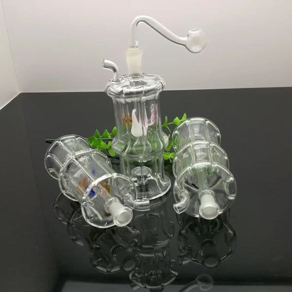 Smoking pipes Ball Glass Oil Burner Pipe Smoking Bowl Water Hookahs bongs 8 diamond shaped glass water bottle