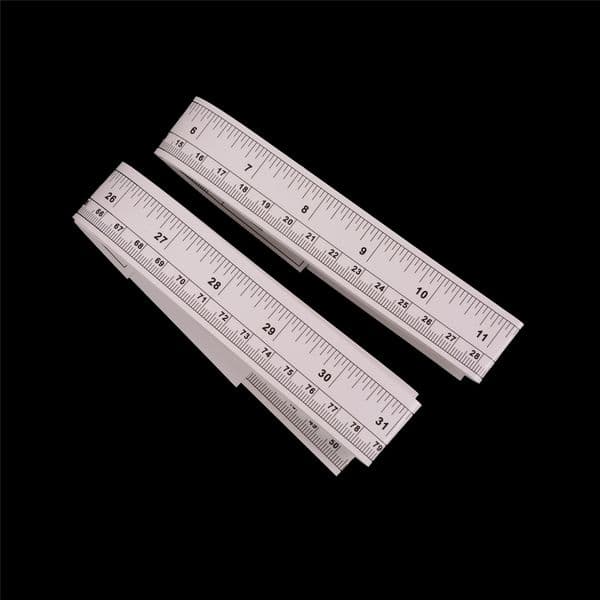 Wholesale 1 PCS Self Adhesive Metric Measure Tape Vinyl Ruler For Sewing Machine Sticker 45/90Cm B2