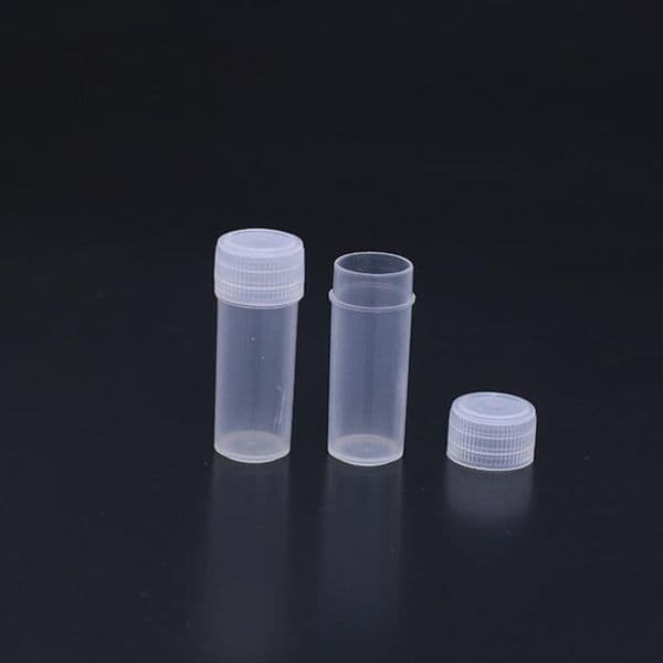 wholesale 5ml Plastic Pill Empty Containers Storage Bottle Sample Vials With Lid For Test Free Shipping QW8884