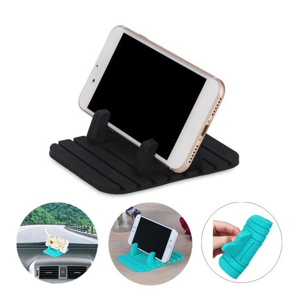 Anti Slip Mat Stand Mobile Phone Car Dashboard Soft Silicone Bracket for GPS iPhone x 8 7 6 Plus Samsung
