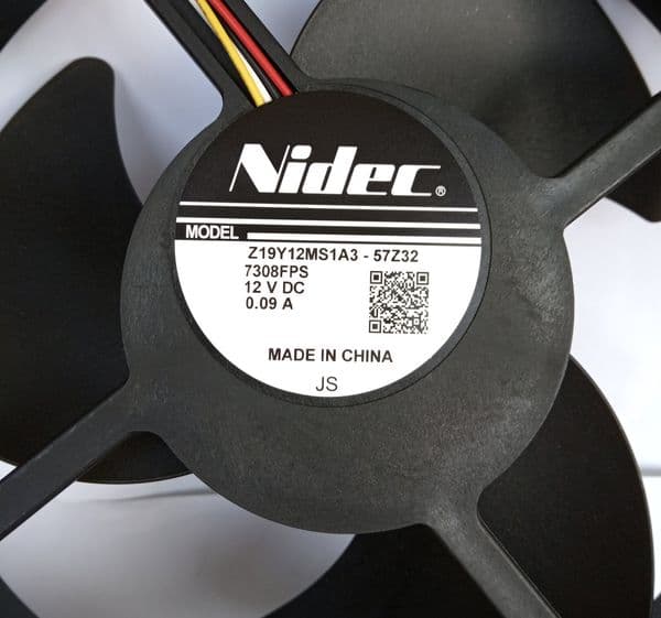New Original NIDEC Z19Y12MS1A3-57Z32 7308FPS DC12V 0.09A For haier refrigerator frozen cooling fan