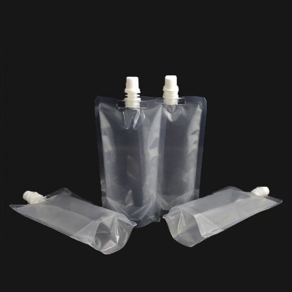 250ml Stand-up Plastic Beverage Bag Spout Pouch for Fruit Juice Milk Coffee Liquid Drink Pouch wen6862
