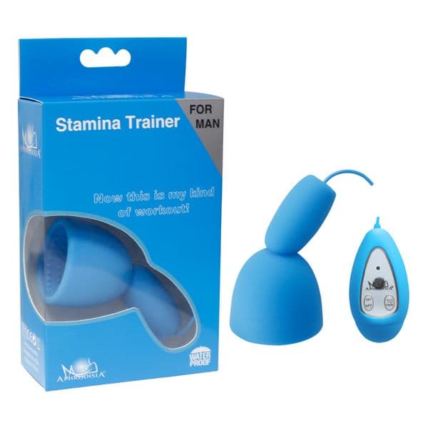 APHRODISIA 10 Speed Vibrating Silicone Penis Stamina Trainer Masturbation Vibrator for Men,Male Masturbator Adult Sex Toys Y18103105