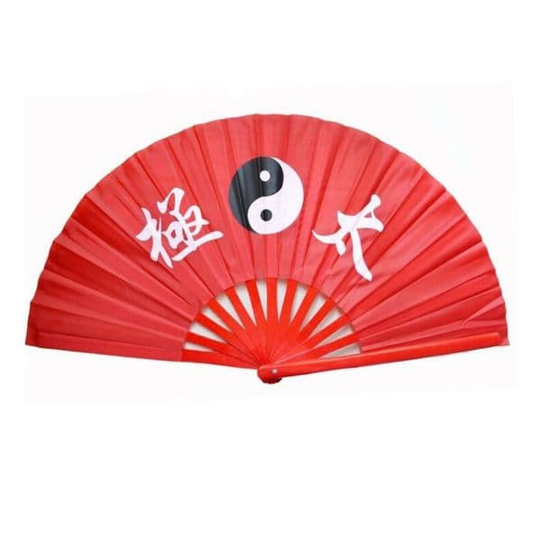 Chinese traditional Tai chi pattern Kung fu fan folding fan for Wu shu 33cm fan frame for men and women F202446
