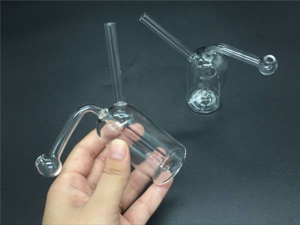 Mini Glass Oil Burner pipe Water Bong for Oil Water Bongs small oil burner bong bong Ash Catcher pipe mini bubbler bongs pipe
