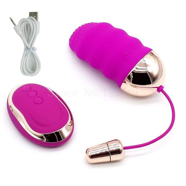 USB 10 Speed Powerful Vibrating Remote Control Sex Eggs Clitoris Stimulator Wireless Silicone Bullet Vibrator Sex Toys for Woman D18111401