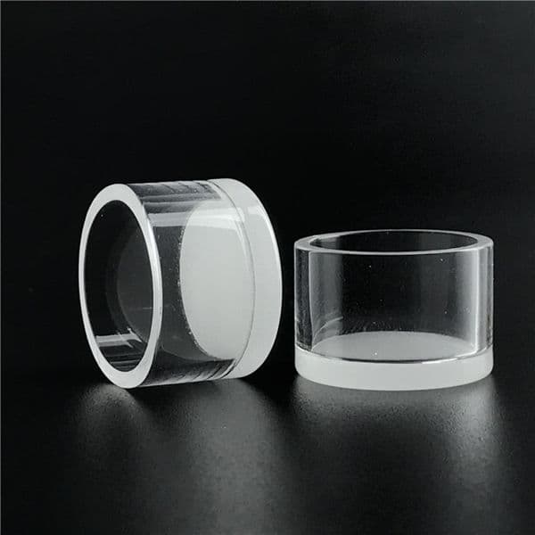 Goodsstore 20mm 25mm XL XXL Quartz Opaque Insert Banger Gavel Nail Thick Opaque White Bottom Flat Top for Quartz Banger Nails Glass Smoking