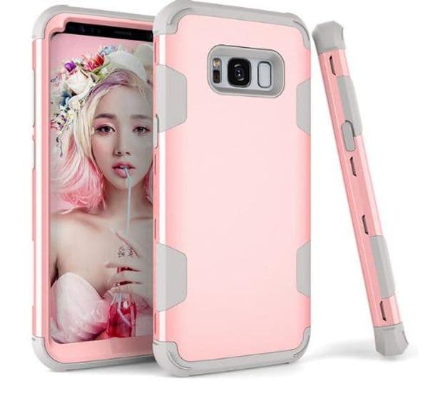 Luxury Shockproof Case For Samsung Galaxy Note 8 S8 S8 Plus Hybrid Armor Full Body Cover For Samsung S9 S9 Plus Phone Case With OPP Bag