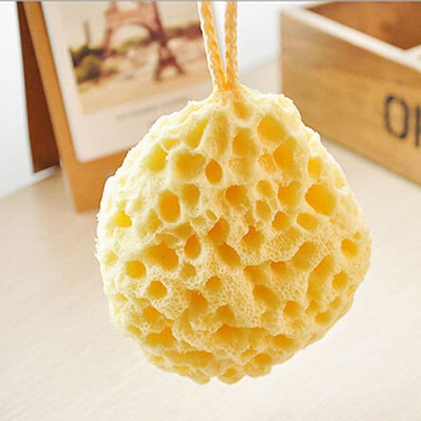Wholesale Bath Shower Spa Body Cleaning Sponge Bath Scrubber Shower Spa Sponge Body Cleaning Scrub Random Colors Ball