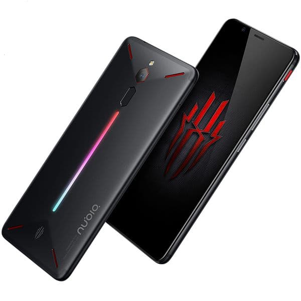 Original Nubia Red Magic 4G LTE Cell Phone 8GB RAM 128GB ROM Snapdragon 835 Octa Core Android 6.0 inch Full Screen 24.0MP Smart Mobile Phone