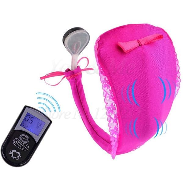 10 Speed Invisible Wearable C String Vibrating Panties Female Underwear Strapon Clitoral Stimulation Vibrators Sex Toy For Women S19706