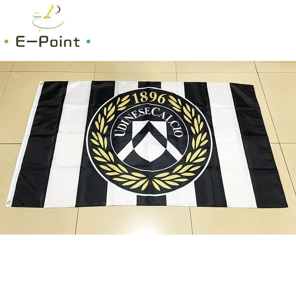 Udinese Calcio Flag 3*5ft (90cm*150cm) Polyester flag Banner decoration flying home & garden flag Festive gifts