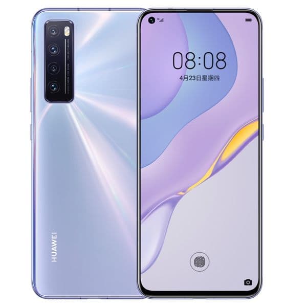 Original Huawei Nova 7 5G Mobile Phone 8GB RAM 128GB 256GB ROM Kirin 985 Octa Core HarmonyOS 6.53" OLED Full Screen Fingerprint ID 64.0MP AI NFC 4000mAh Smart Cell Phone