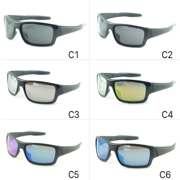 Outdoor Kids Sports Sunglasses Cool Mirror Lenses Children Sun Glasses UV400 6 Colors Free Shipment M260304