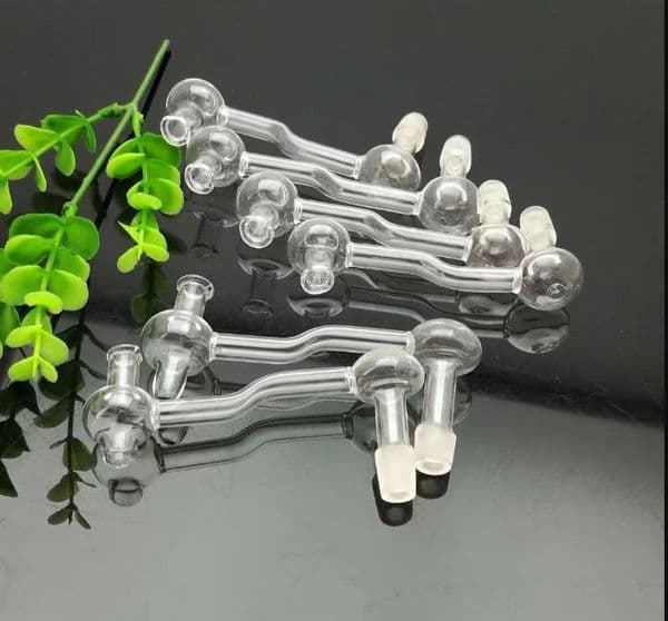 Transparent mushroom pot Glass bongs Oil Burner Glass Water Pipe Oil Rigs Smoking Rigs