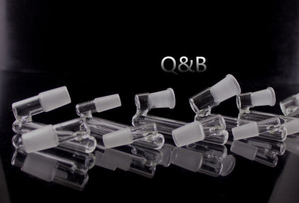 Glass Drop Down best design full sizes female-male male to male female to female glass adapter great addition