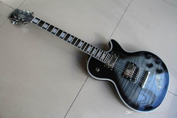 New Arrival New Arrival Cibsonlpcustom Electric Guitar Ebony Fingerboard solid body in charcoal burst 120217