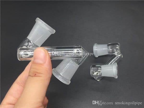 Z style Glass Drop Down adapter glass bong adpters glass smoking pipe adapters oil adapters Male Female 14.4mm 18.8mm