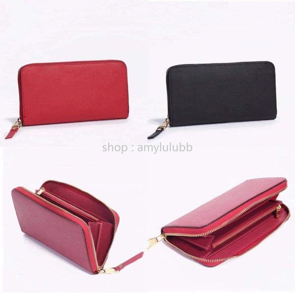 Designer wallet for women coin purse mony bag lady wallets luxury pouch fashion leather long purse money bag zipper pouch coin pocket note designer clutch dicky