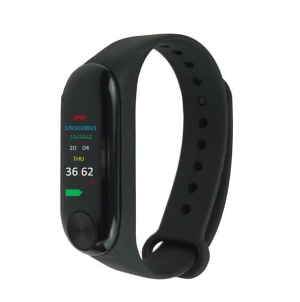 2020 New Smart Bracelet 2.4G RFID Real-time Body Temperature Monitoring Wrist Watch Smart Watch With Lithium Battery and Retail Package