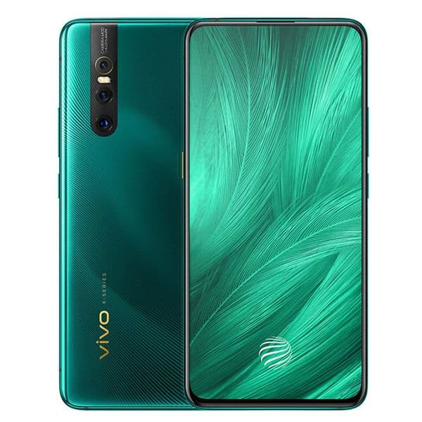 Original VIVO X27 4G LTE Smart Mobile Phone 8GB RAM 128GB ROM Snapdragon 675 Octa Core 48.0MP AI AR OTG 4000mAh Android 6.39 inch Full Screen Fingerprint ID Cell Phone
