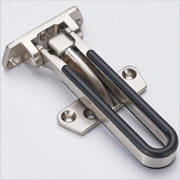 LL002 Silver Color Security Lock Hotel Safety Door lock, Door Latch Types From Chinese Big Factory