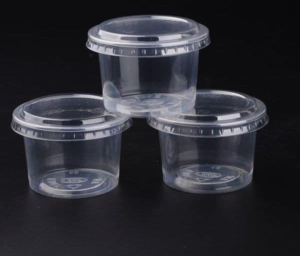 180ml/6oz Thickening Disposable Plastic Clear Dessert Cups with lid milk Pudding Cups jelly Bowl yogurt sauce box food shop packaging SN2324