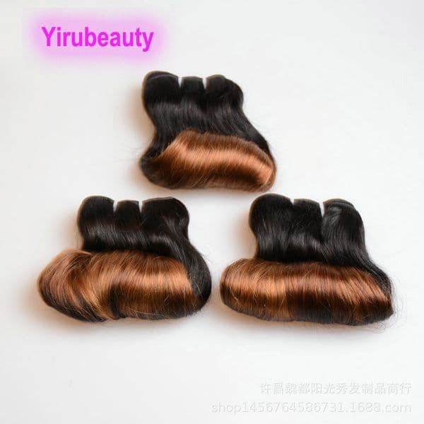 Brazilian Virgin Human Hair Funmi Ombre Hair 1b/30 Ombre Color 1B 30 Funmi Curly Hair Extensions 10-26inch 10A 12A