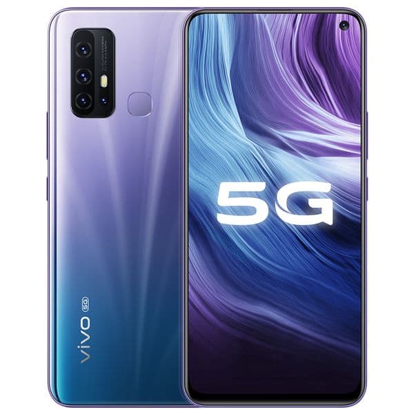 Original VIVO Z6 5G Mobile Phone 8GB RAM 128GB ROM Snapdragon 765G Octa Core Android 6.57" Full Screen 48.0MP AR 5000mAh Face ID Fingerprint Smart Cell Phone