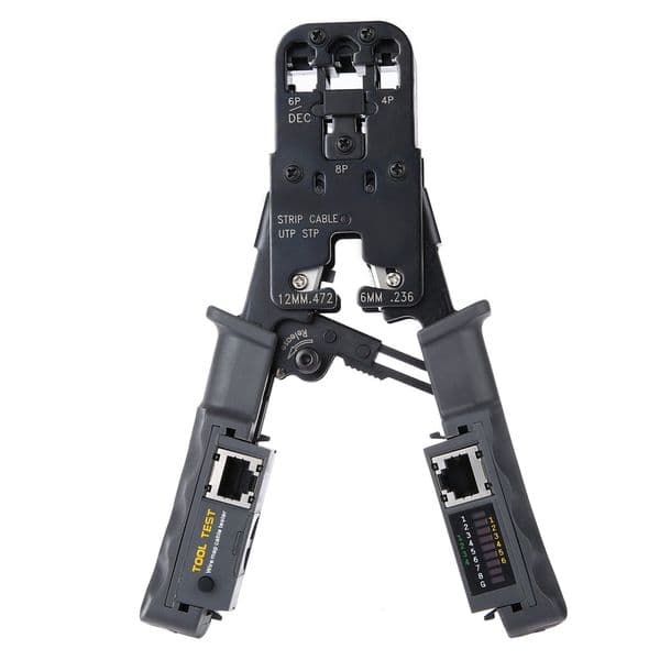 Freeshipping Original LM - 022 2 in 1 Network Tool Test Crimping Pliers Tester rj45 Crimping tool Detachable Cable Tester Multi-wired Cable