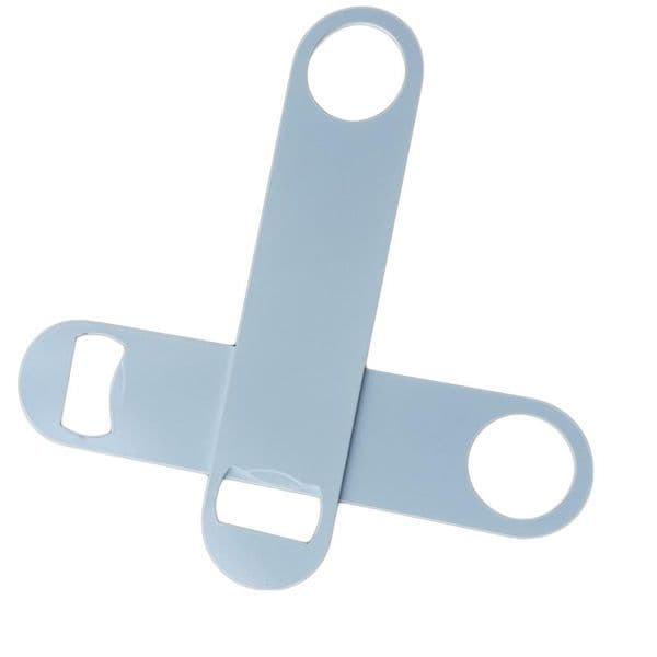 Sublimation Blank White Bottle Opener Consumables Hot Transfer Printing Stainless Steel Blank Material 178*40*1.8 Abrebotellas Blanco Virgen Para Sublimacion