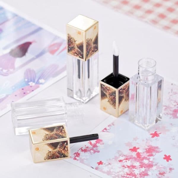 4.5ml Lip Gloss Tubes Empty Cosmetic Containers Lotion Container Clear Travel Bottle Lip Balm Containers F2649