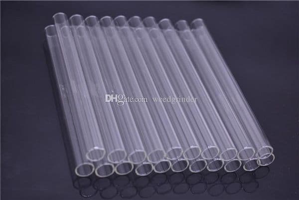 15cm Pyrex Glass drink straw Tube Love Rose Glass Oil Burner Tube Oil pipe Thick Glass Pipes Free Shipping