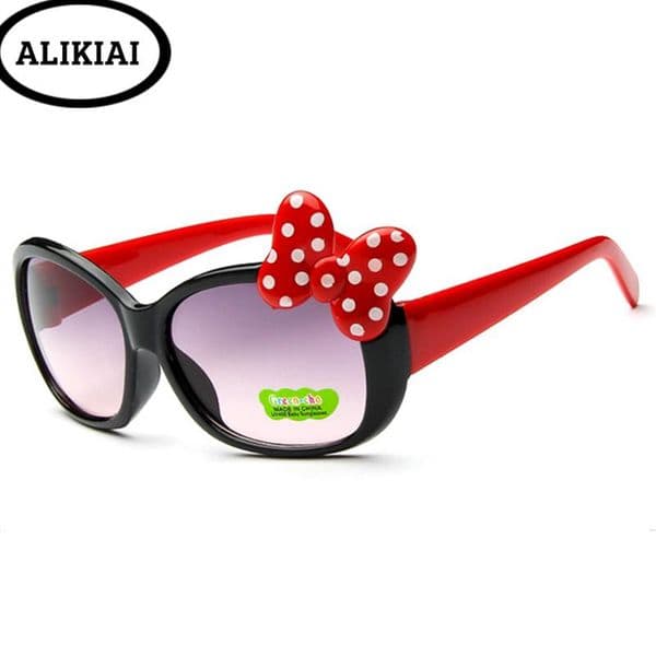 Kids Sun Glasses Alikiai Retro Brand Design Lovely Fashion Butterfly Bow Tie Sunglasses Girls Go Out To Play 8 Colors Uv400 GaRHV