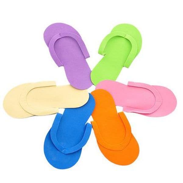 Wholesale-free shipping 100pcs/lot Disposable Slipper / EVA Foam Salon Spa Slipper / Disposable Pedicure thong Slippers / Beauty Slipper