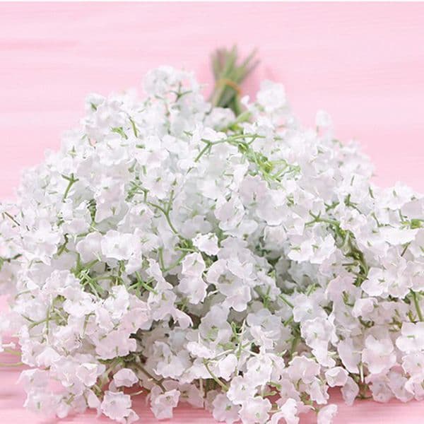 Fashion Gypsophila Baby's Breath Artificial Fake Silk Flowers Plant Home Wedding Decoration for Party Planta De Flores Artificiales De Seda Falsa Wholesale