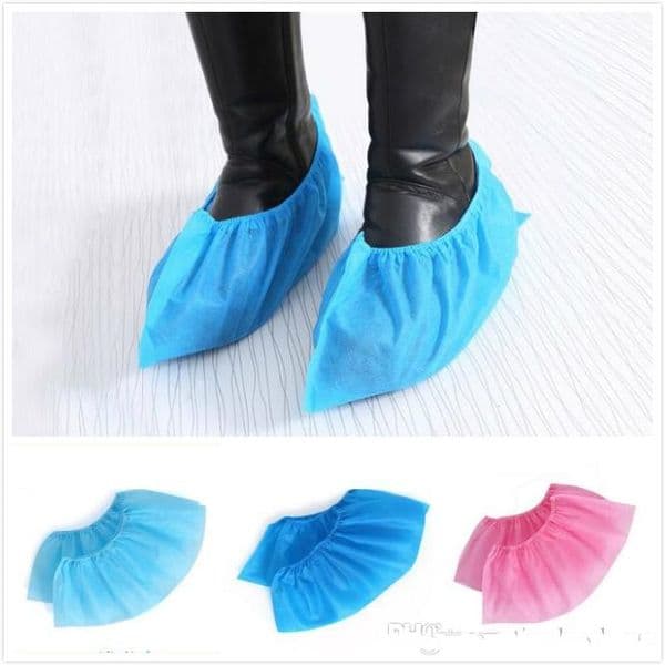 Disposable Shoe & Household Non-woven Fabric Boot Non-slip Odor-proof Galosh Prevent Wet Shoes Covers