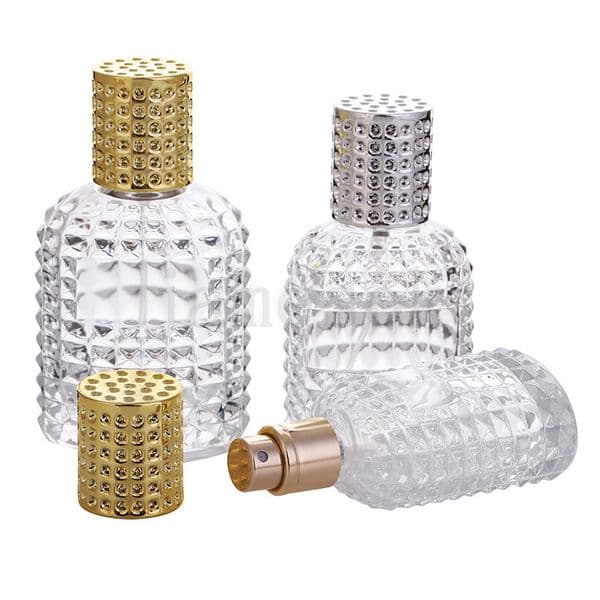 Portable Glass Spray Ml Empty Cosmetic Containers Atomizer Bottle For Outdoor Travel Perfume Bottles DA