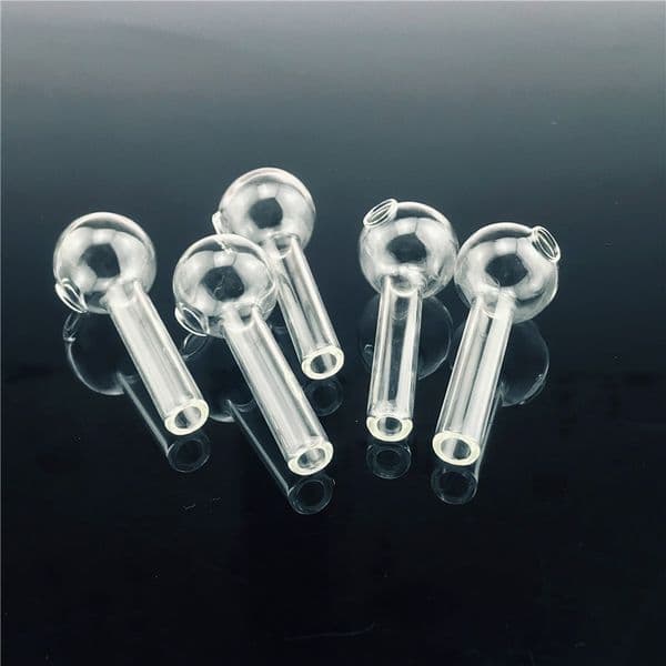 5000pcs 7cm hookahs Glass Oil Burner Hay fuel tobacco for Smoking accessories